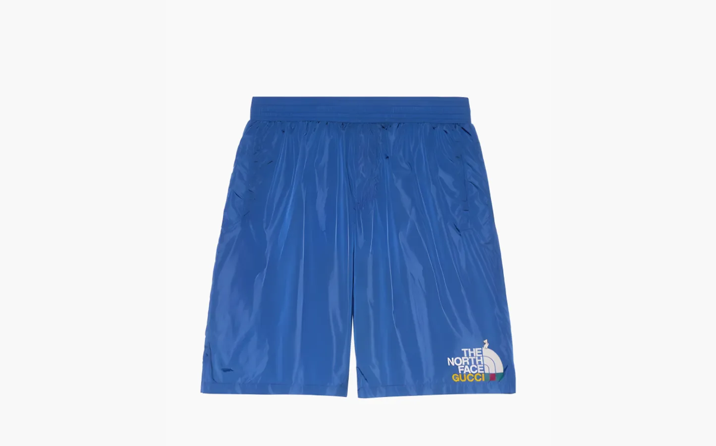 Gucci x The North Face Nylon Shorts «Blue»