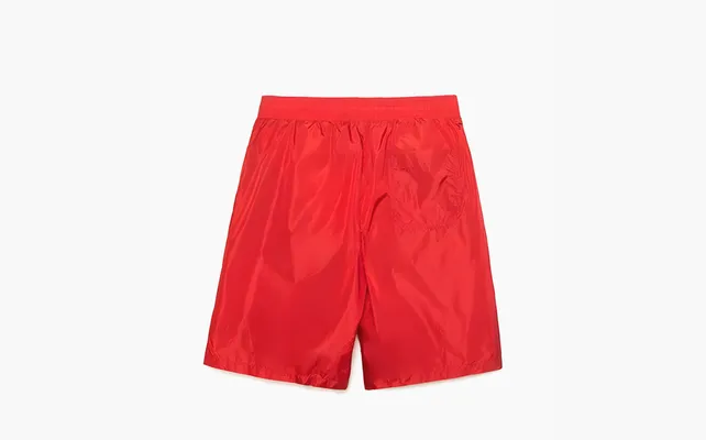 Одежда Gucci x The North Face Nylon Shorts «Red» krasnye 