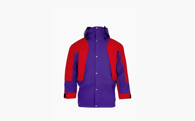 Gucci x The North Face Hooded Jacket «Purple» fioletovye