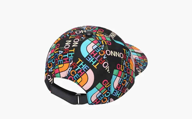 Аксессуары Gucci x The North Face Baseball Hat «Black» черный
