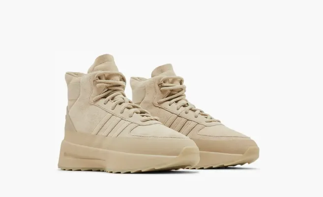  Adidas x Fear Of God Athletics Los Angeles Hikers «Sesame» kremovye