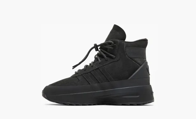  Adidas x Fear Of God Athletics Los Angeles Hikers «Carbon» chyernye