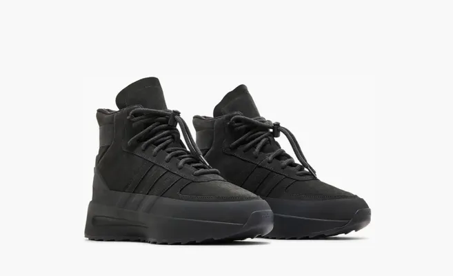  Adidas x Fear Of God Athletics Los Angeles Hikers «Carbon» chyernye