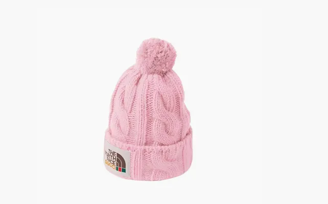 Аксессуары Gucci x The North Face Wool Hat «Pink» rozovye