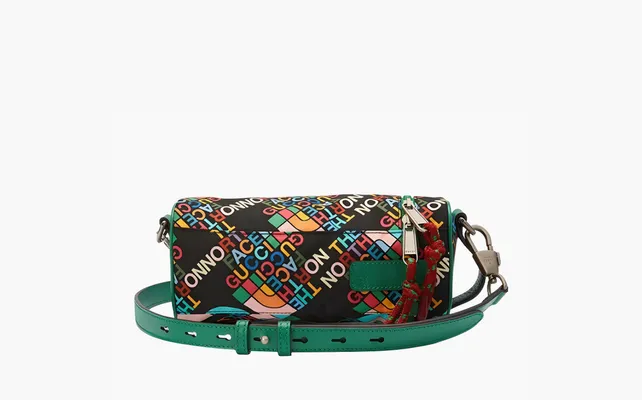 Сумки Gucci x The North Face Gucci Shoulder Bag «Black» chyernye