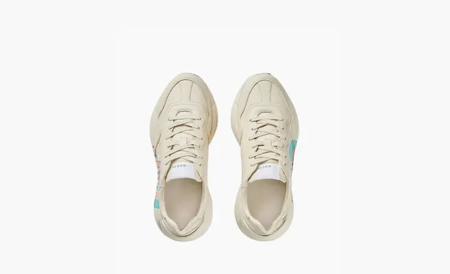  Gucci Leather Rhyton x The North Face «Ivory» belye