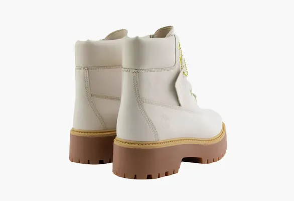 Обувь Timberland Stone Street 6 Inch Platform Waterproof Boot WMNS «Light Taupe» serye