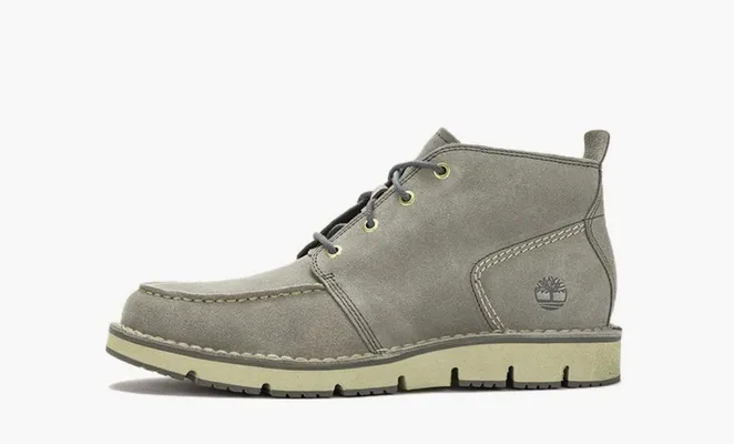  Timberland Westmore Moc Toe Chukka Boot «Medium Grey Nubuck» serye