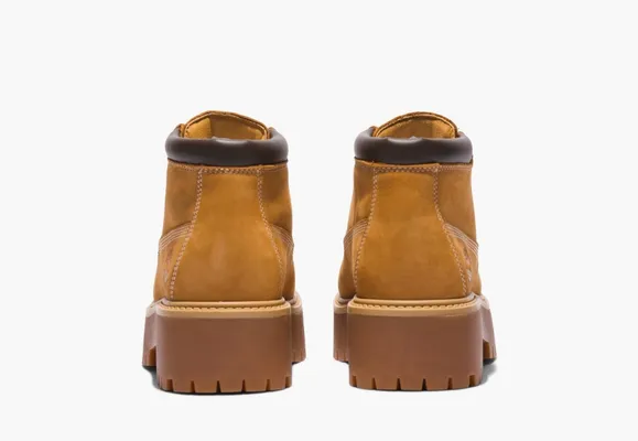 Обувь Timberland Stone Street Waterproof Chukka Platform Boots WMNS «Brown» коричневый