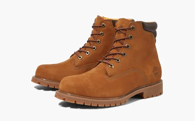 Обувь Timberland Alburn 6-Inch Lace-Up Waterproof Boot «Sundance» korichnevye