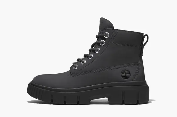  Timberland Greyfield Lace-Up WMNS «Black» chyernye