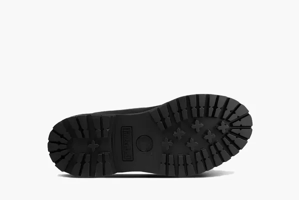 Обувь Timberland 6 Inch Premium LF WMNS «Black Nubuck Logo» chyernye