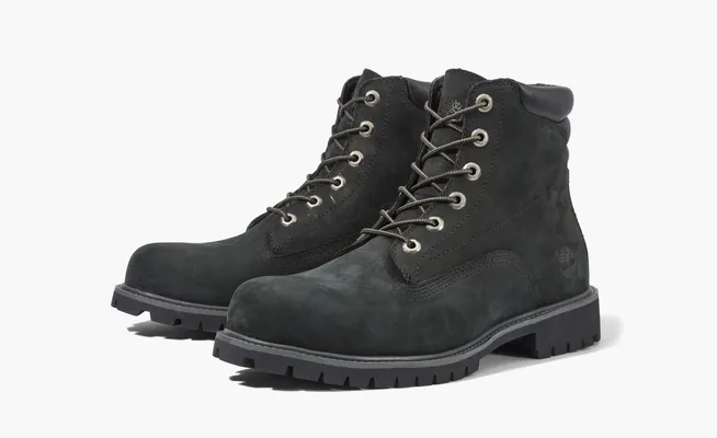 Обувь Timberland 6 Inch Basic Alburn Waterproof Boots «Black» chyernye