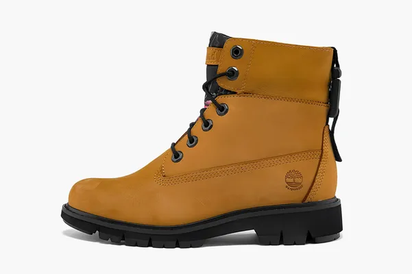 Обувь Timberland X Ghostbusters Premium 6 Inch Lace Up Waterproof Boot WMNS «Wheat Nubuck» zhyeltye