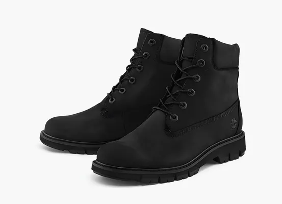 Обувь Timberland 6 Inch WMNS «Black» chyernye