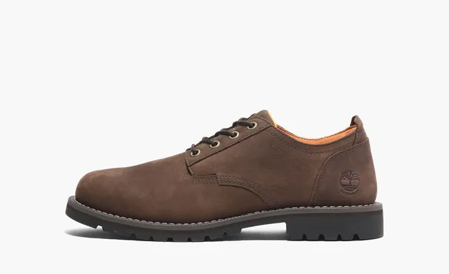  Timberland Redwood Falls Lace-Up Waterproof Shoe «Dark Brown Nubuck» korichnevye