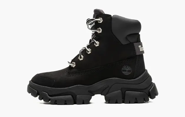  Timberland Adley Way Sneaker Boot WMNS «Black Nubuck» chyernye