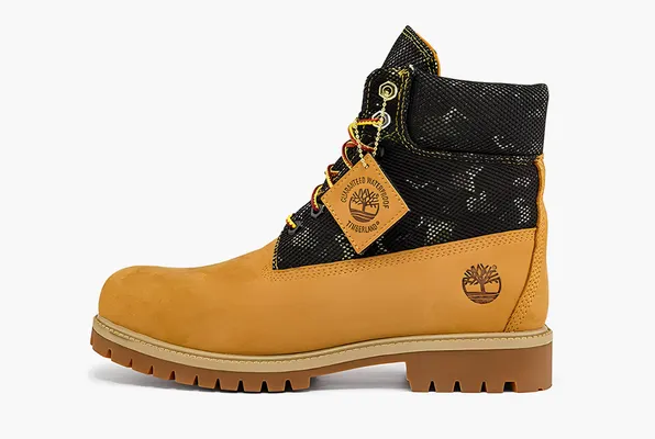 Обувь Timberland Heritage 6 Inch Boot «Wheat Nubuck with Camo» zhyeltye