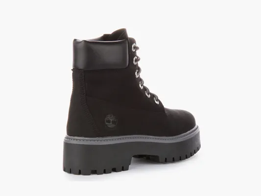 Обувь Timberland 6-Inch Waterproof Platform WMNS «Black» chyernye
