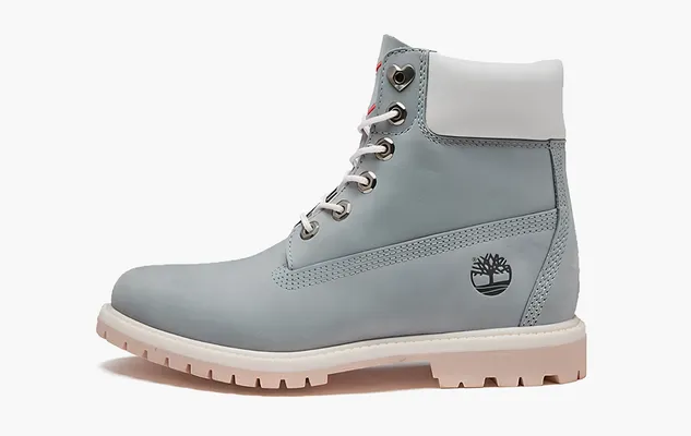 Обувь Timberland Icon 6 Inch Premium Boot WMNS «Grey Nubuck» serye
