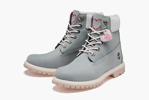 Обувь Timberland Icon 6 Inch Premium Boot WMNS «Grey Nubuck» serye
