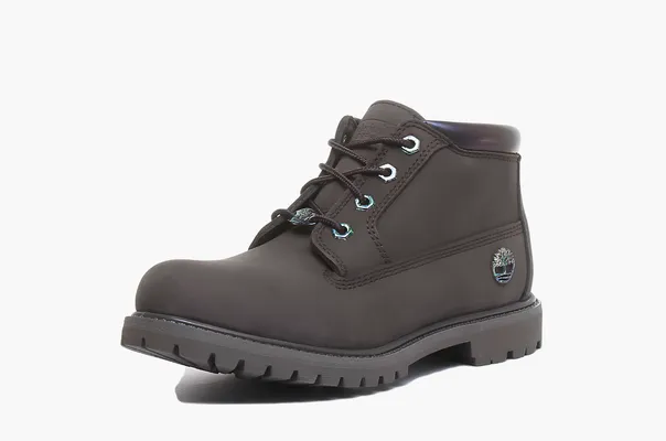Обувь Timberland Nellie Premium Waterproof Chukka WMNS «Dark Green» серый