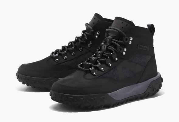 Обувь Timberland Greenstride Motion 6 Waterproof Mid Hikers «Black Nubuck» черный