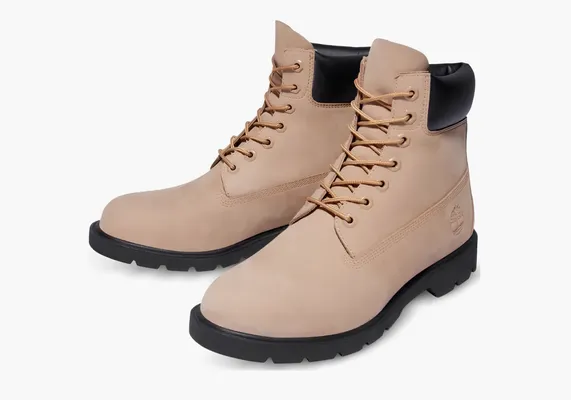 Обувь Timberland Classic 6 Inch Waterproof Boot «Natural Nubuck» bezhevye