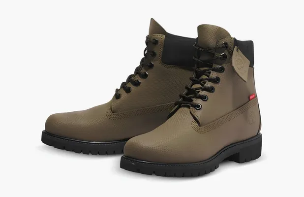 Обувь Timberland Helcor Premium 6 Inch Boot «Olive Green» zelyenye