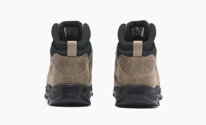 Обувь Timberland Mt. Maddsen Mid Lace-Up Waterproof Hiking Boot «Medium Beige Mesh» бежевый