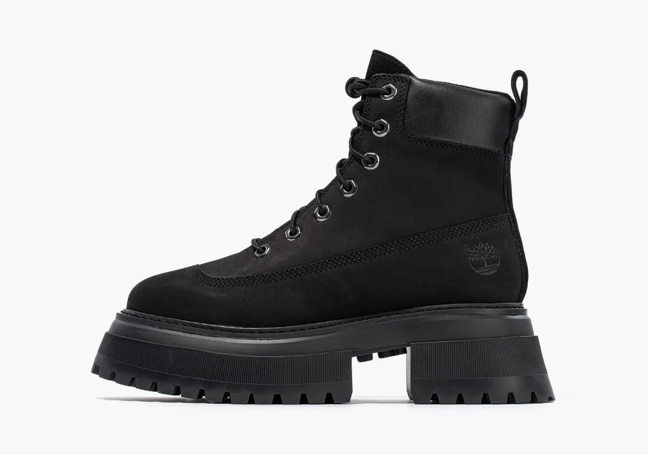 Timberland Sky 6 Inch Lace Up Boots WMNS «Black Nubuck»