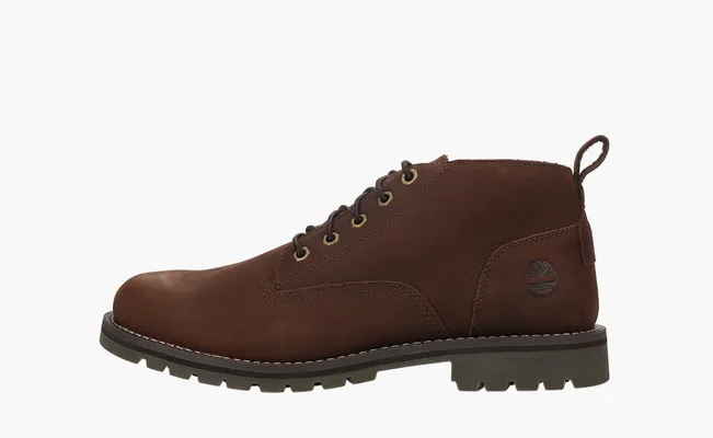 Обувь Timberland Redwood Falls Waterproof Wide Fit Chukka Boots «Dark Brown Full Grain» коричневый