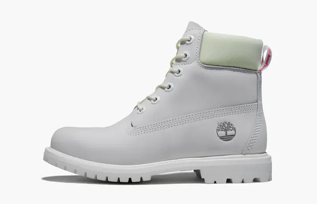 Обувь Timberland Premium 6 Inch Waterproof Boot WMNS «Bright White Waterbuck» serye