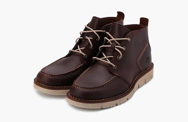 Обувь Timberland Westmore Moc-Toe Chukka Boots «Dark Brown» коричневый