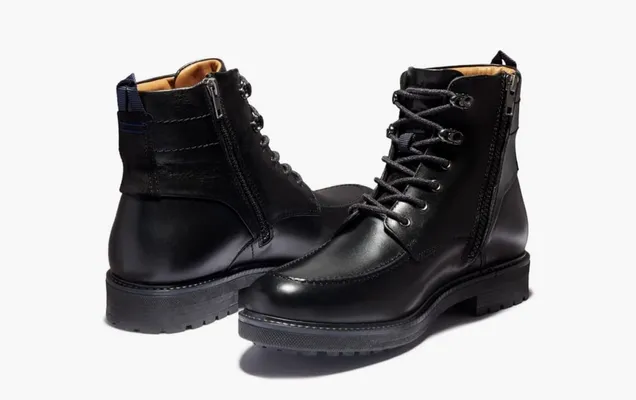 Обувь Timberland Oakrock Waterproof Boot «Glossy Black» черный