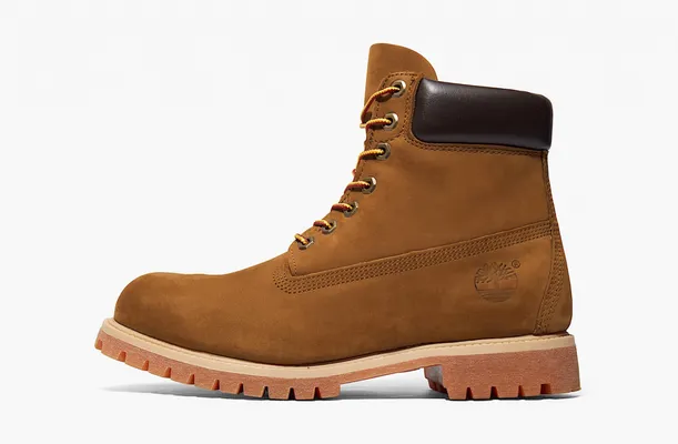 Обувь Timberland Premium 6-Inch Lace Up Waterproof Boot «Dark Wheat» korichnevye