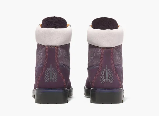 Обувь Timberland Heritage Lace-up 6 Inch Boot «Dark Purple» fioletovye