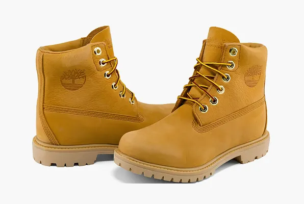 Обувь Timberland 6 Inch Premium Waterproof Boots WMNS «Wheat» zhyeltye