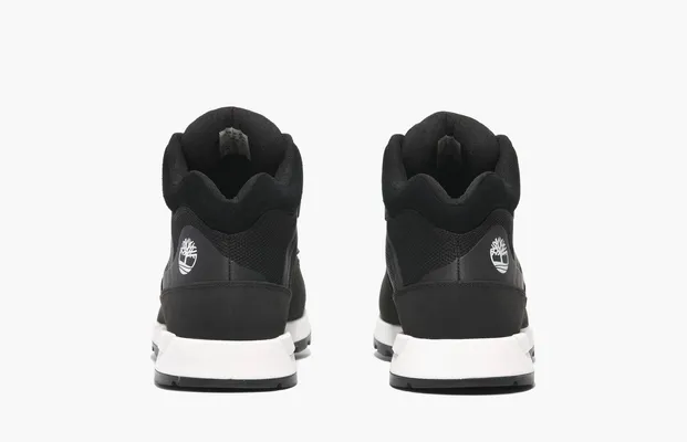 Кроссовки Timberland Sprint Trekker Mid Lace-Up Sneaker «Black Nubuck» черный