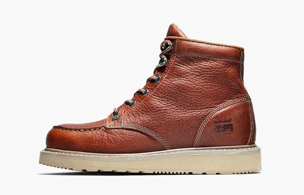 Обувь Timberland Barstow 6-Inch Soft Toe Work Boots «Rust» korichnevye