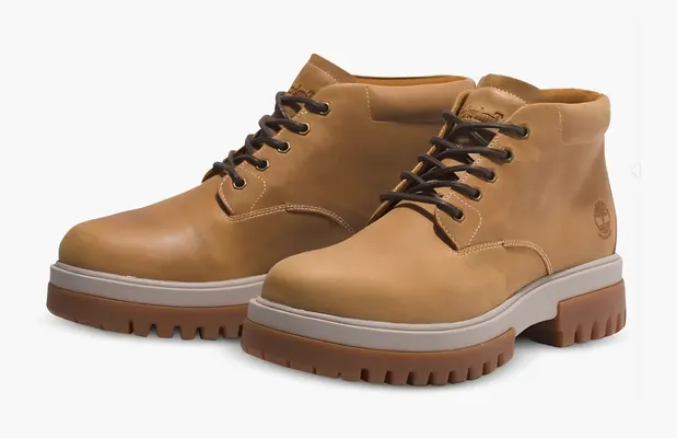 Обувь Timberland Arbor Road Waterproof Chukka «Wheat Full Grain» коричневый