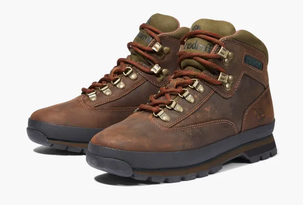 Обувь Timberland Euro Hiker Leather Boot «Md Brown Full Grain» коричневый
