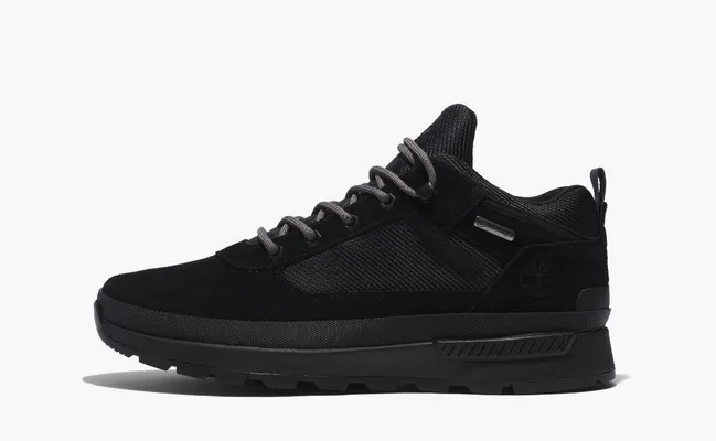 Кроссовки Timberland Field Trekker Waterproof Low Sneaker «Black» черный