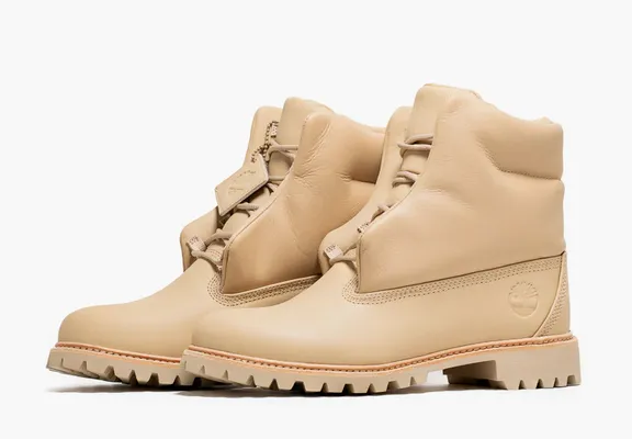 Обувь Timberland 6 Puff Boot «Light Beige» bezhevye