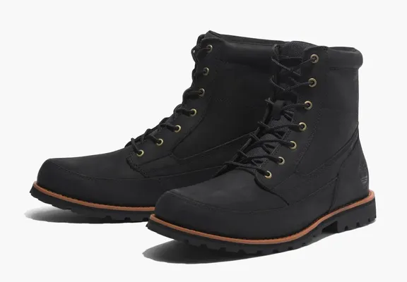 Обувь Timberland Attleboro 6 Inch Boot «Black Full Grain» chyernye