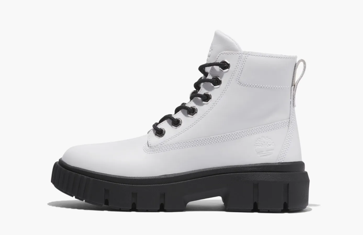 Timberland Greyfield Leather Boots WMNS «White Full Grain»
