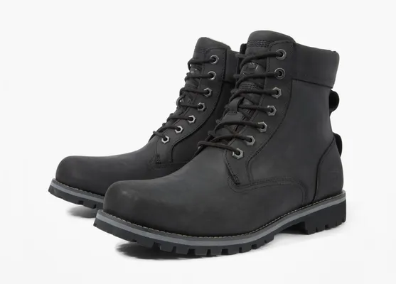 Обувь Timberland Rugged Waterproof II 6 Inch Boots «Black Full Grain» chyernye