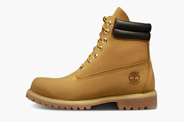 Обувь Timberland 6 Inch Classic Waterproof Wide Fit Boots «Wheat Nubuck» korichnevye