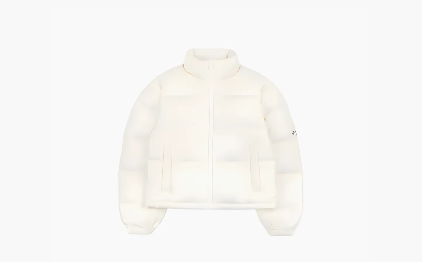 Sporty & Rich Crown LA Puffer Jacket «Cream»