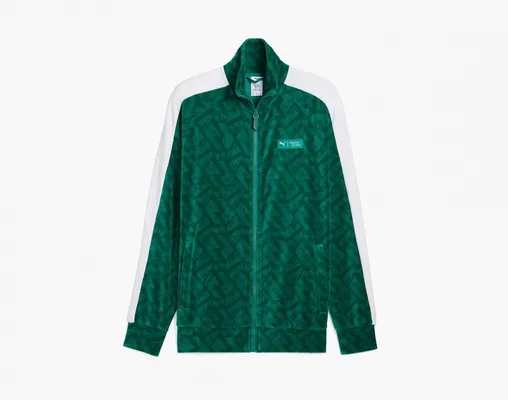  Puma x Squid Game T7 Jacket «Mint Tea» zelyenye